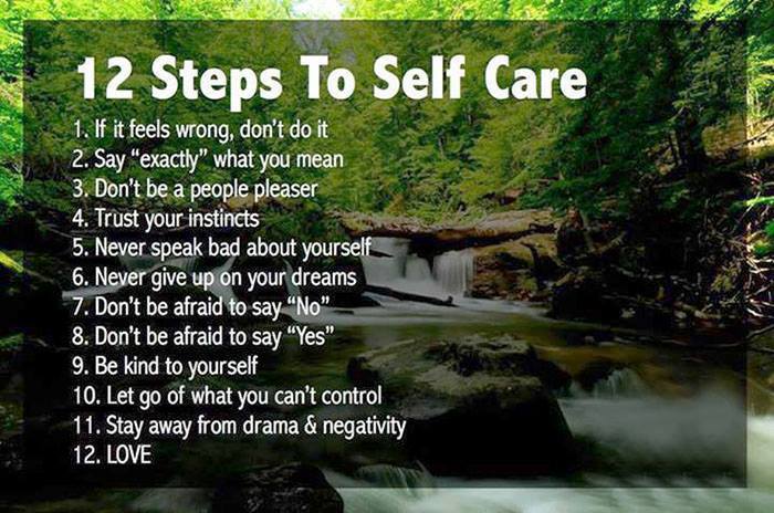 12 Steps To Self Care is Where Easy Living Begins