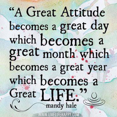 A Great Attitude is Where Easy Living Begins