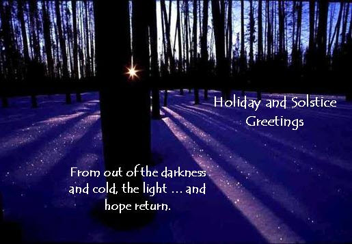 Winter Solstice, the rebirth of hope is Where Easy Living Begins